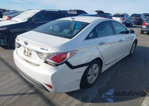2013 Hyundai Sonata Hybrid из США, поврежденный, VIN KMHEC4A41DA078708